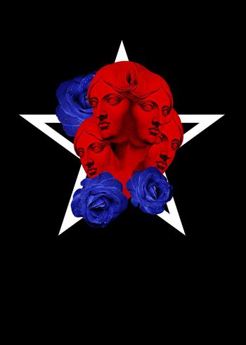 雕塑印花华亿平台图片