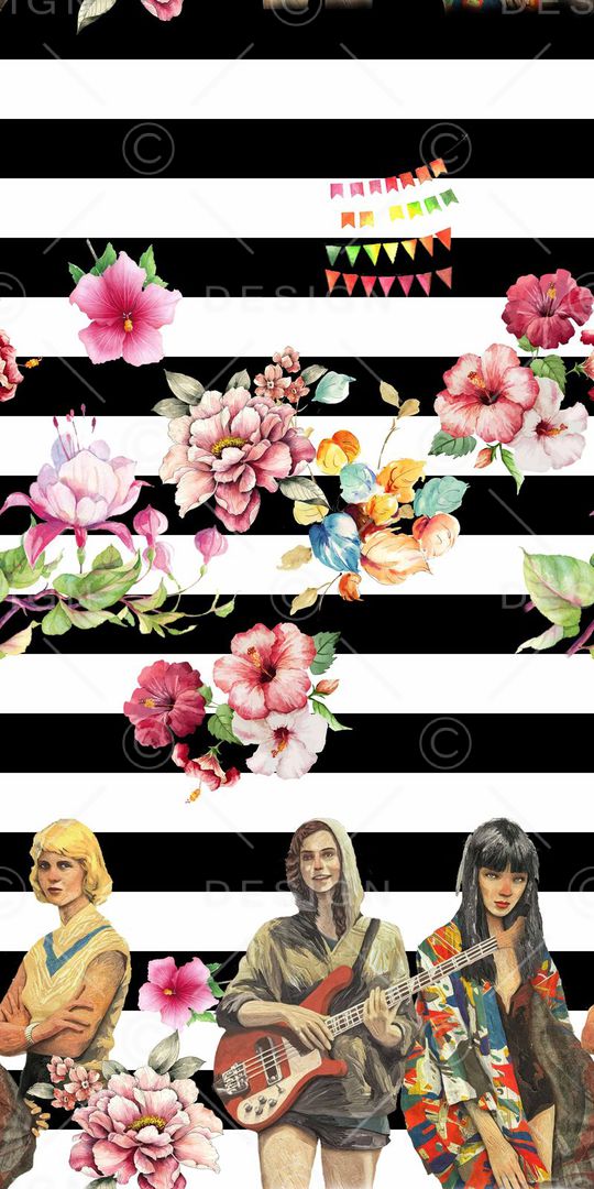 抽象印花华亿平台图片