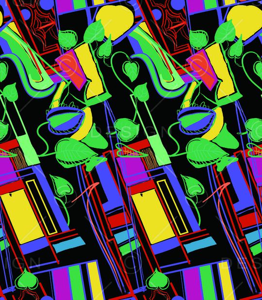 格子印花华亿平台图片