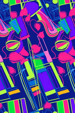 格子印花华亿平台图片