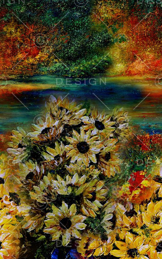 抽象印花华亿平台图片