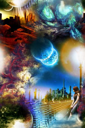 抽象印花华亿平台图片