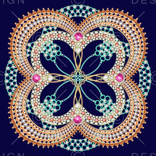 珠宝印花华亿平台图片