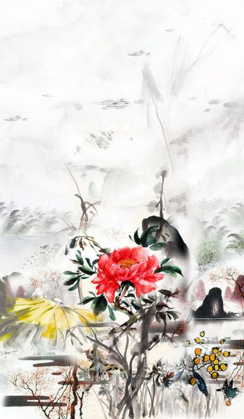 古典印花华亿平台图片