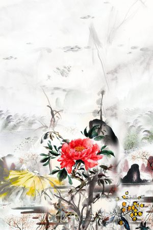 古典印花华亿平台图片