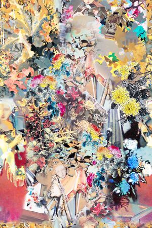 中国风印花华亿平台图片