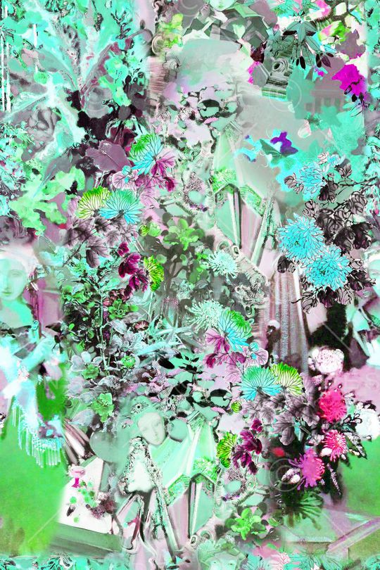 中国风印花华亿平台图片