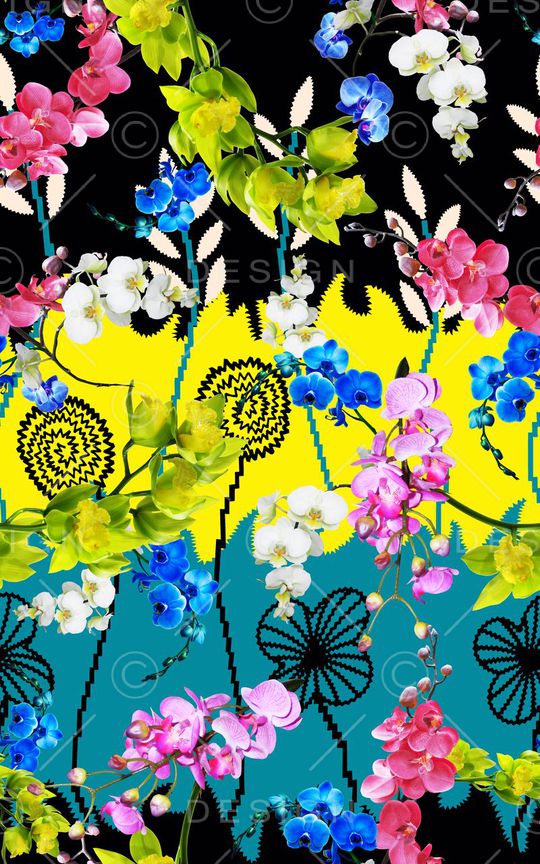 花朵印花华亿平台图片