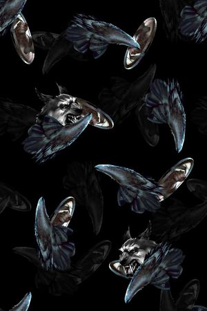 狼头印花华亿平台图片