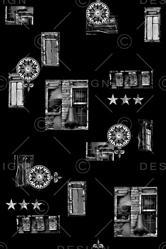 人物像印花华亿平台图片