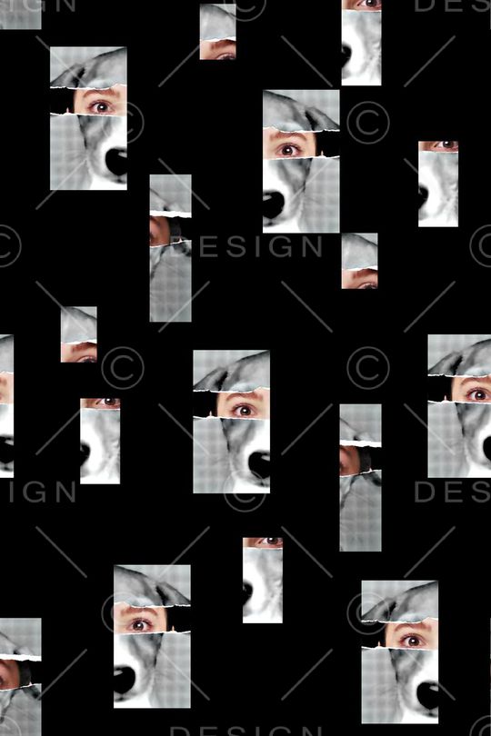 人物像印花华亿平台图片