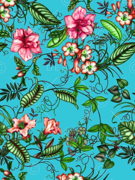 小花印花华亿平台图片