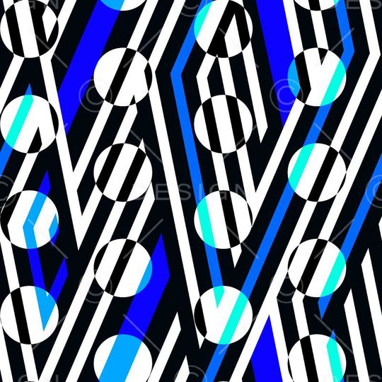 几何印花华亿平台图片