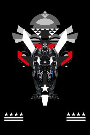 三角形印花华亿平台图片