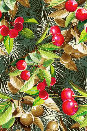 水果印花华亿平台图片