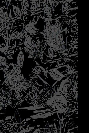 抽象花卉树叶印花华亿平台图片