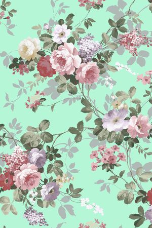 小碎花印花华亿平台图片