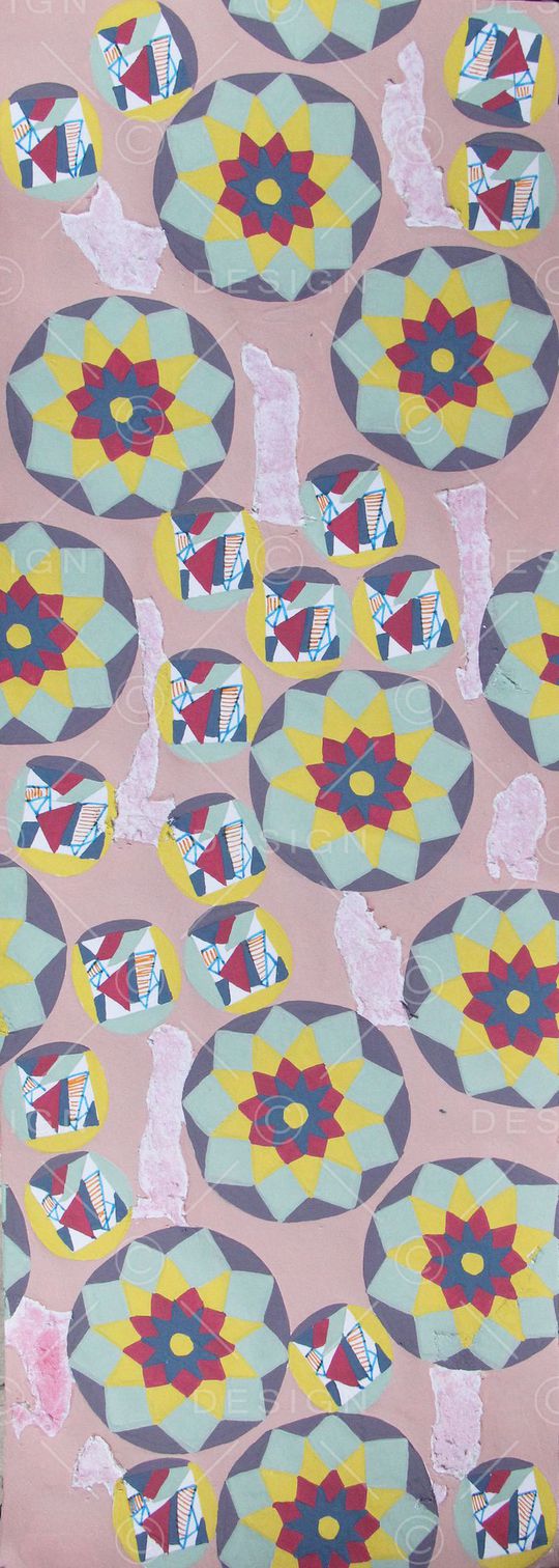 几何印花华亿平台图片