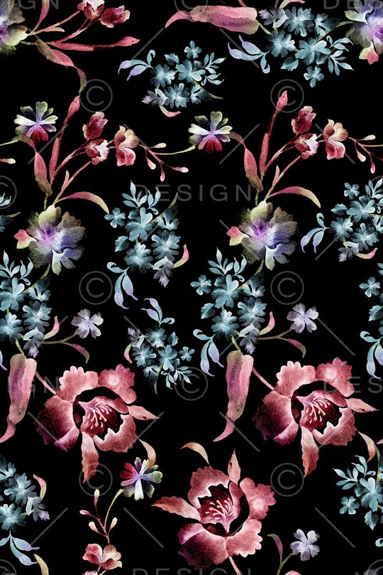 手绘印花华亿平台图片