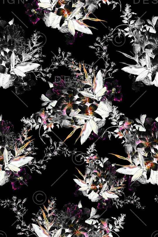 手绘印花华亿平台图片