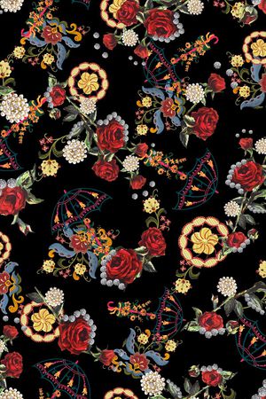 绣花印花华亿平台图片