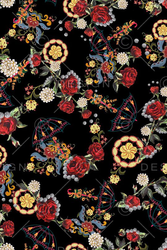 绣花印花华亿平台图片