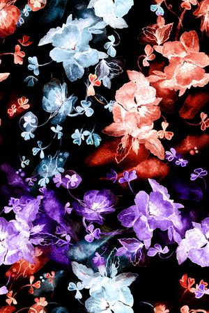 鲜艳印花华亿平台图片