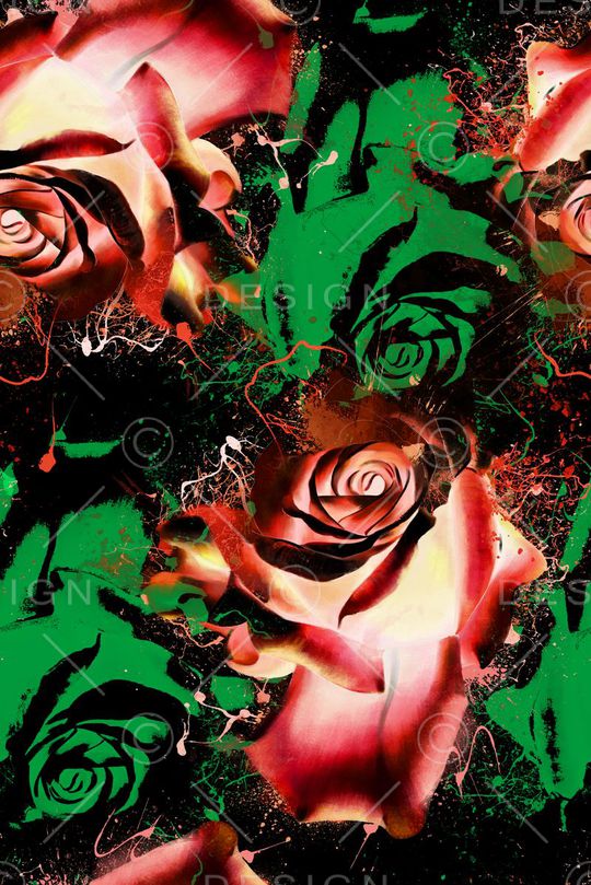 鲜艳印花华亿平台图片