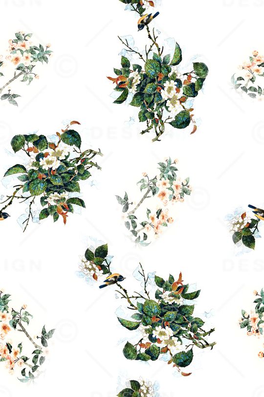 花朵印花华亿平台图片