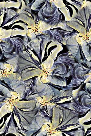 抽象手绘水彩几何纹理印花印花华亿平台图片