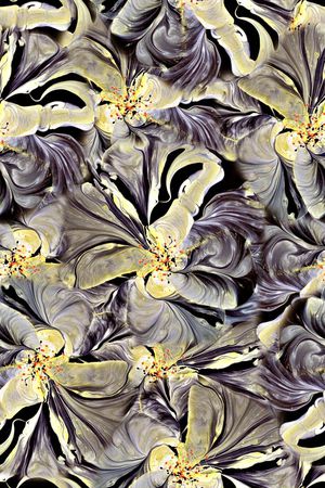 抽象手绘水彩几何纹理印花印花华亿平台图片