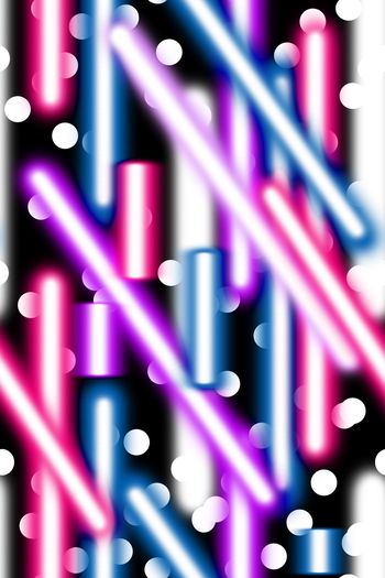 720856-荧光棒灯光点点黑