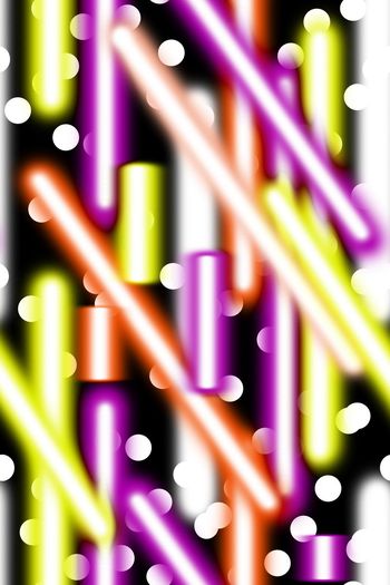 720857-荧光棒灯光点点黄