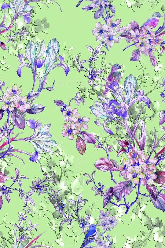 乱花印花华亿平台图片