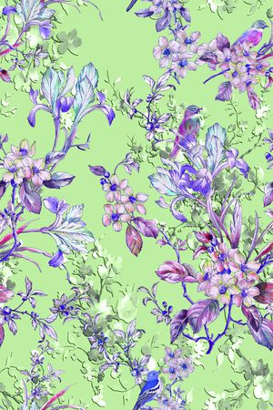 乱花印花华亿平台图片