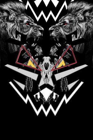 最新男装印花印花华亿平台图片