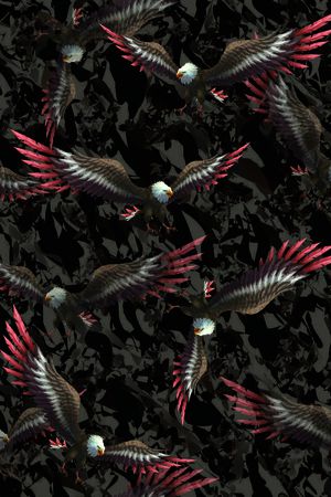 夹克外套印花华亿平台图片