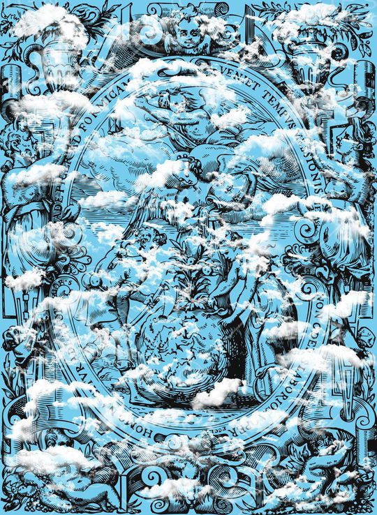 vintage印花华亿平台图片