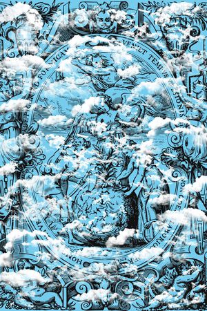 vintage印花华亿平台图片