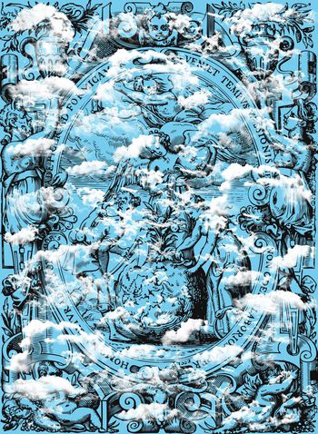 vintage印花华亿平台图片