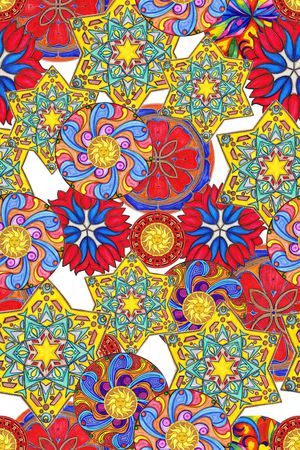 民族风印花华亿平台图片