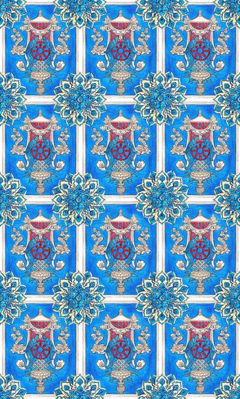 民族风印花华亿平台图片