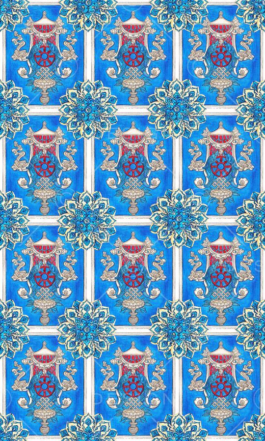 民族风印花华亿平台图片