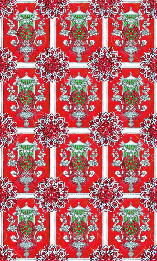 民族风印花华亿平台图片