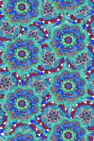 民族风印花华亿平台图片