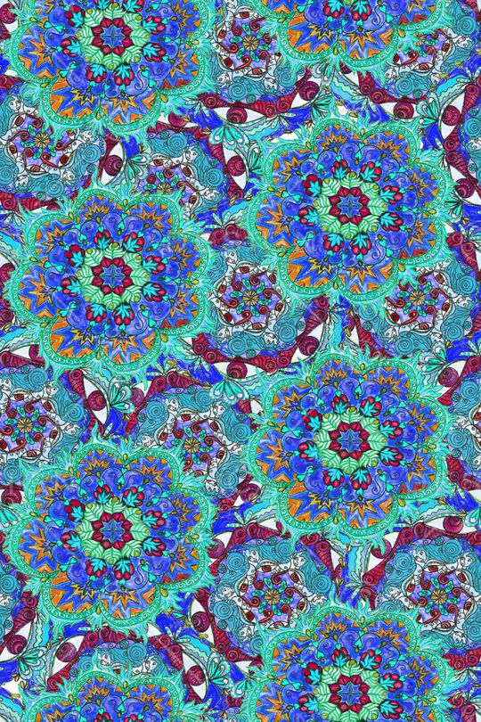 民族风印花华亿平台图片