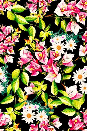 花朵印花华亿平台图片