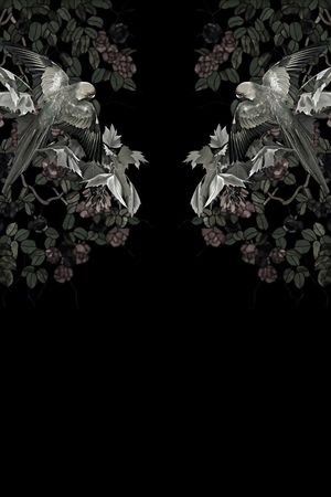 花鸟印花华亿平台图片