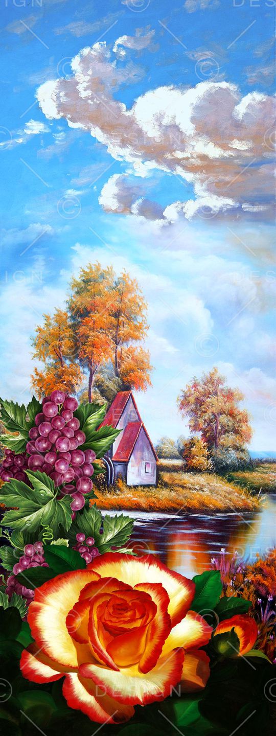 油画印花华亿平台图片