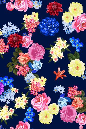 雏菊印花华亿平台图片